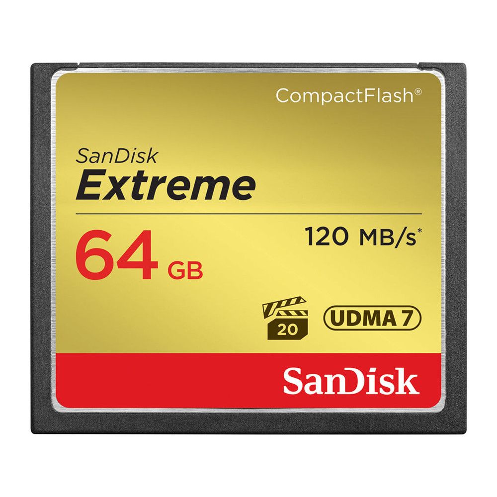 Cartão Compact Flash 64GB Sandisk: Velocidade e Confiança