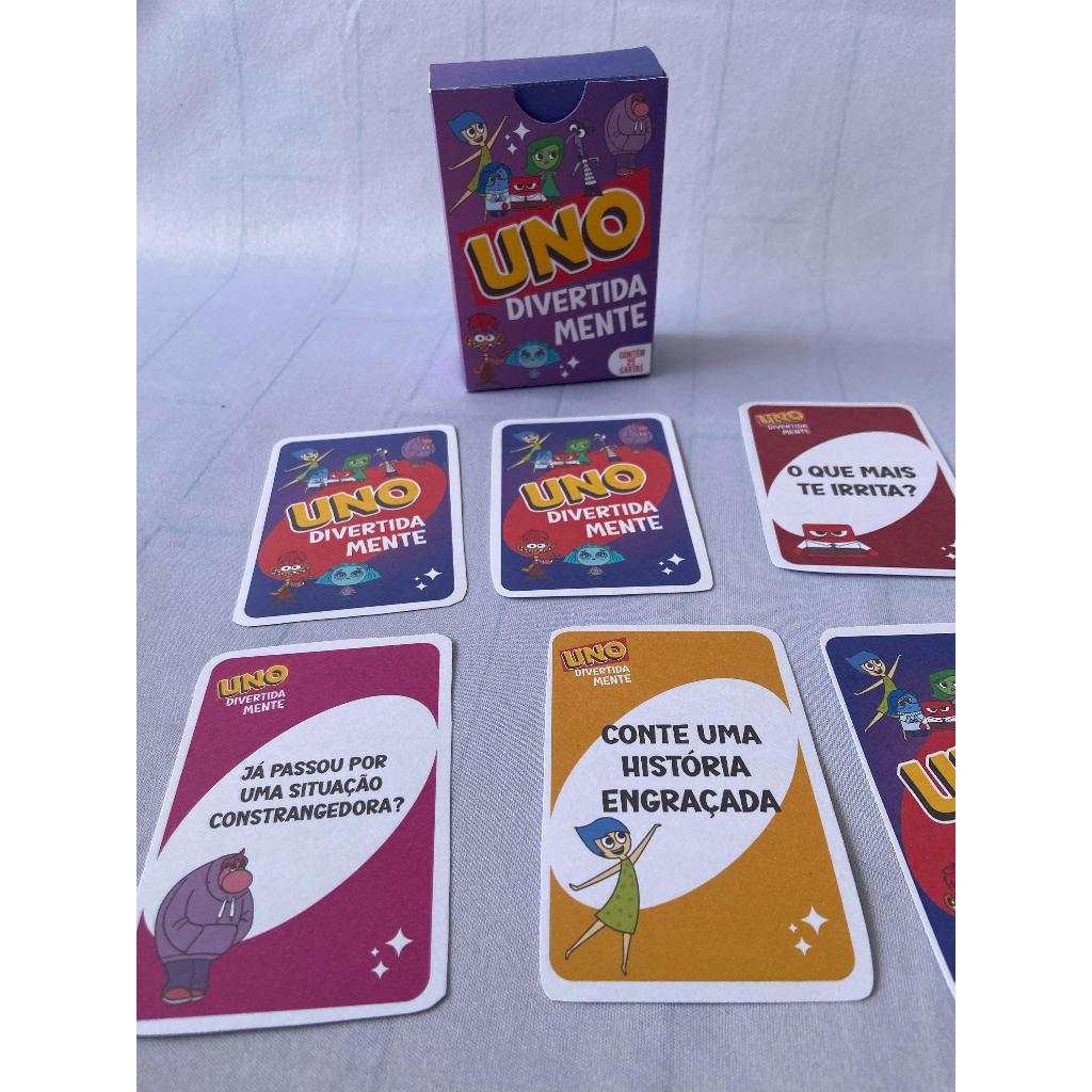 UNO SEM NÚMERO – Jogo de Emoções com 41 Cartas
