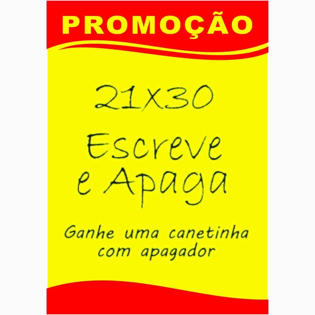 Cartazes de Promoção 21x30: Venda Mais!
