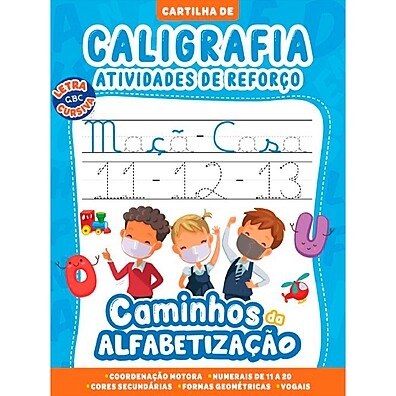 Cartilha Caminhos da Alfabetização – Aprender a Escrever com Diversão