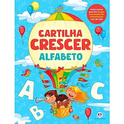 Cartilha Crescer Alfabeto: Aprender Brincando!