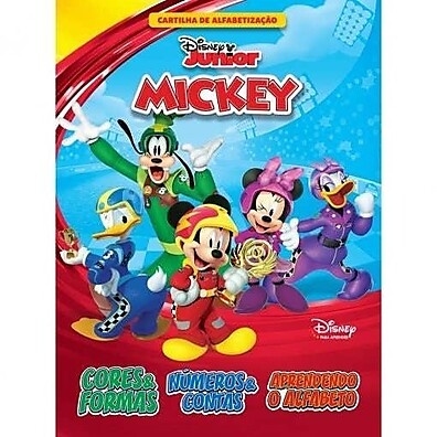 Cartilha Disney: Aprender a Ler é Mágico!