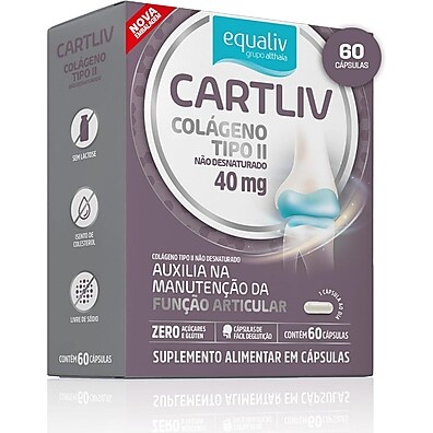 Cartliv Equaliv Colágeno: Articulações e Pele Saudáveis