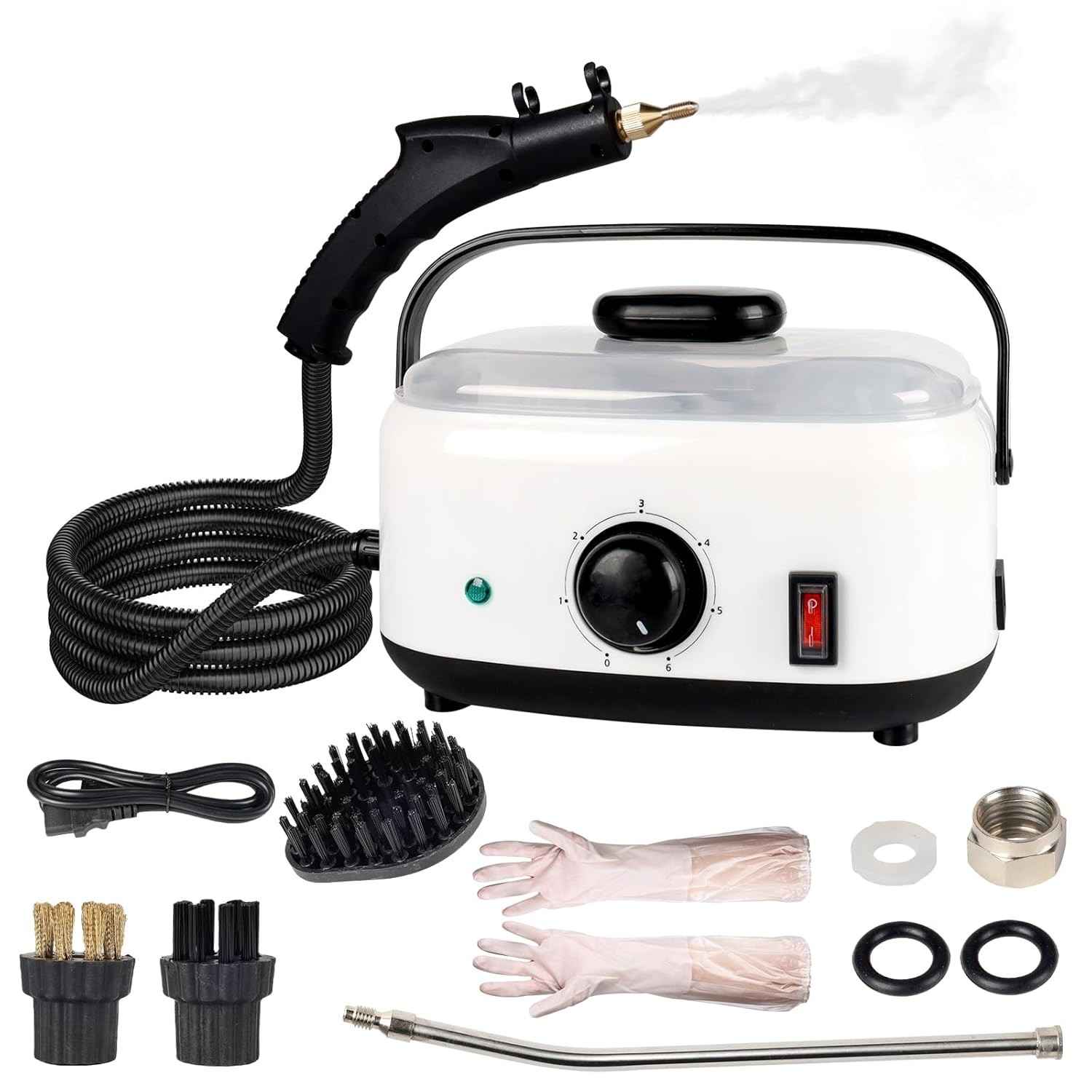 Limpador a Vapor Portátil SHGYMY 1500ml: Limpeza Profunda e Poderosa para Sua Casa e Carro