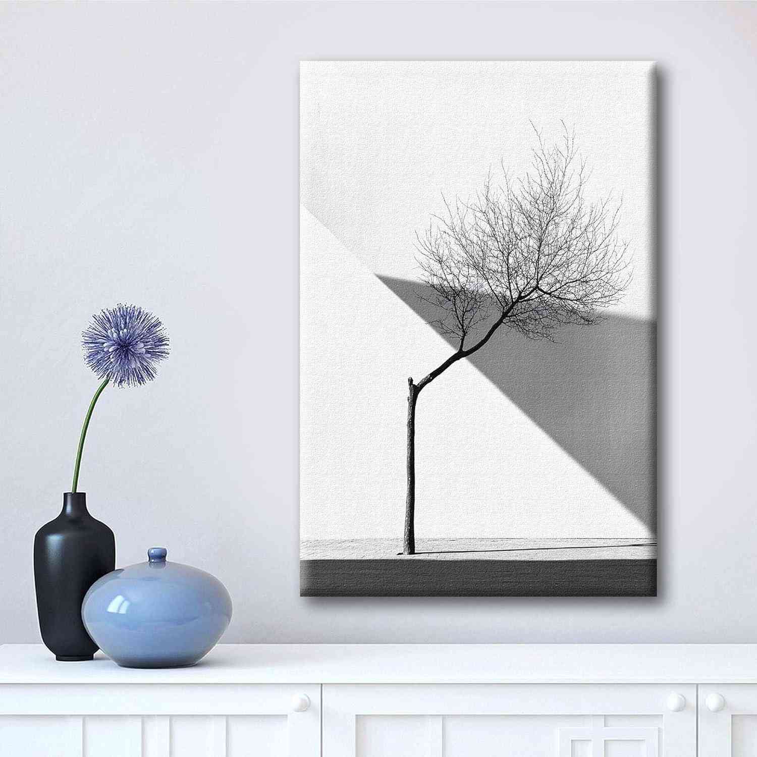 Arte de Parede em Tela Elegante e Moderna - Decoração Minimalista para Casa e Escritório