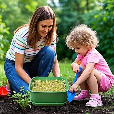 Kit Germinação Broto Feijão: Cultive Microgreens em Casa 🌱