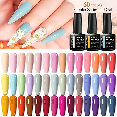 Esmalte UV Colorido Meet Across 7ml: Brilho Profissional em Casa