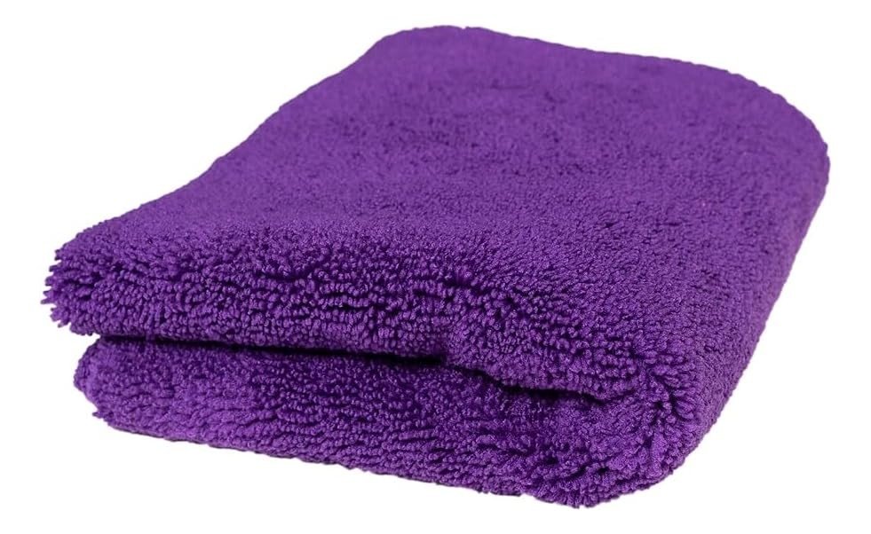 Pano de Microfibra Premium Roxo 40x60cm: Limpeza Impecável para seu Carro e Casa