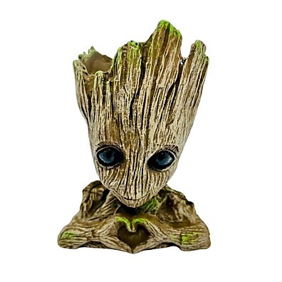 Groot Vaso Coração: A Fofura da Marvel na Sua Casa!