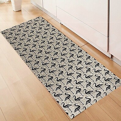 Passadeira Antiderrapante Jacquard 1,35m x 0,45m: Elegância e Segurança para Sua Casa