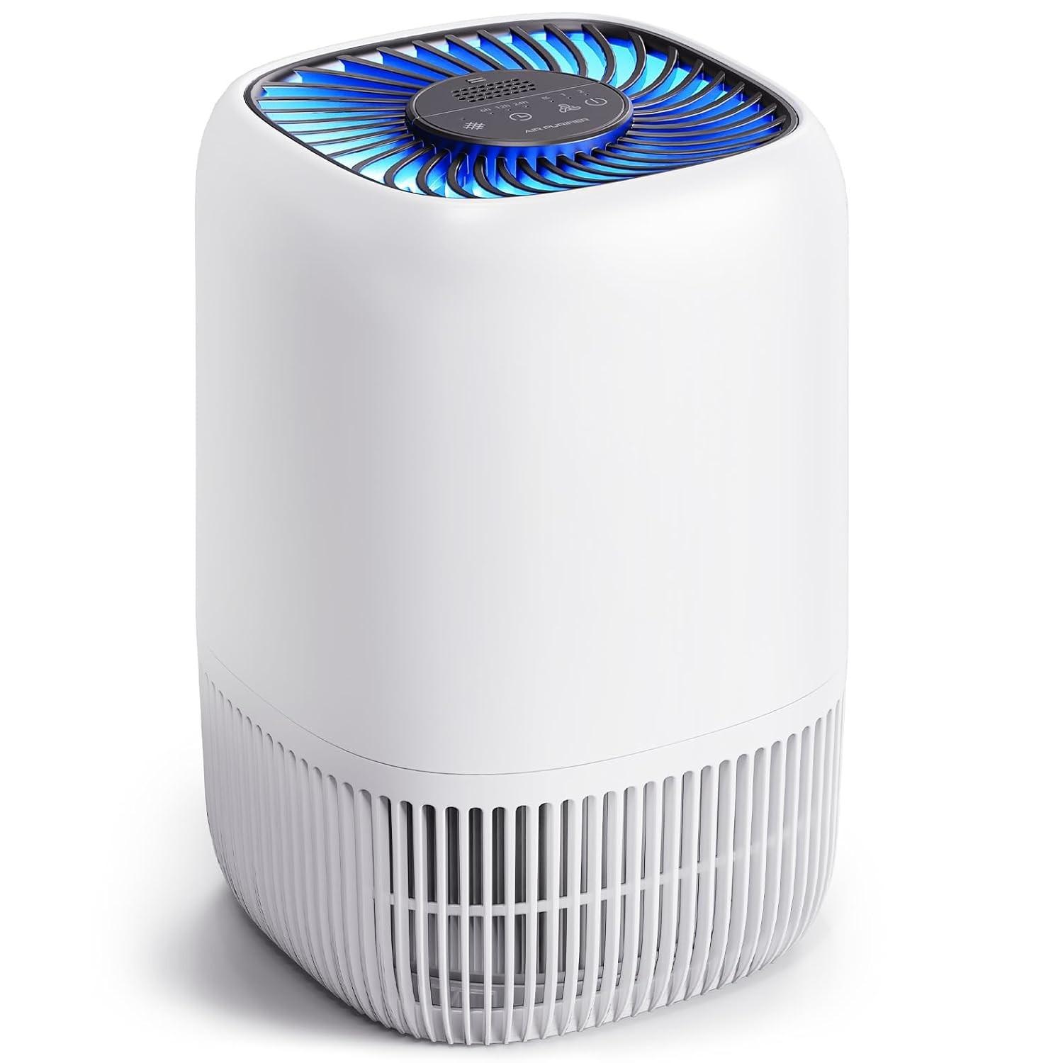 Purificador de Ar com Filtro HEPA H13 - Ideal para Casas com Animais e Alérgicos