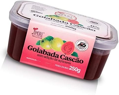Goiabada Cascão de Corte Zero Adição de Açúcares - RB Amore - 250G