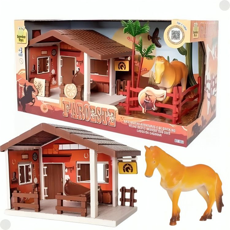 Casinha Faroeste Samba: Aventura no Velho Oeste!
