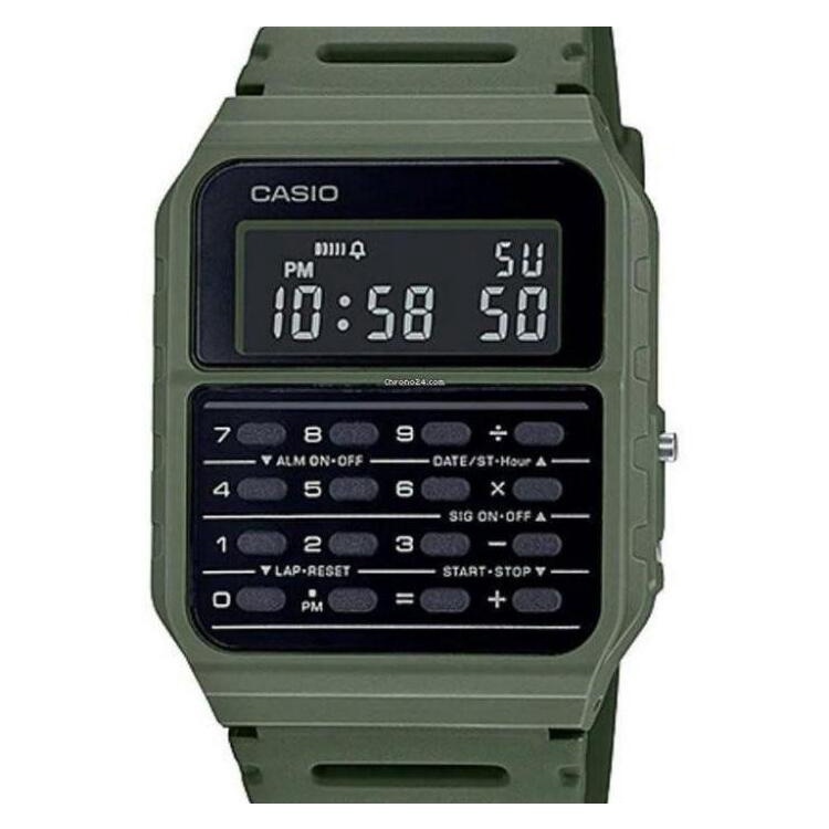 Casio CA-53W-3BDF: O Relógio Calculadora Verde!