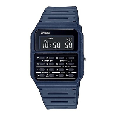 Casio CA-53WF-2BDF: O Relógio Calculadora Vintage Azul