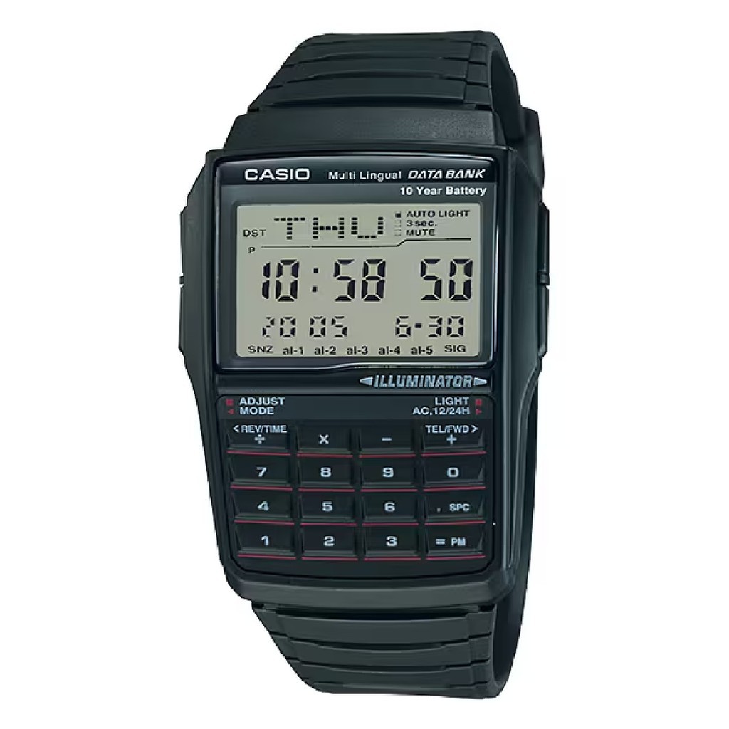 Casio Data Bank DBC-32-1ADF: O Relógio Calculadora!