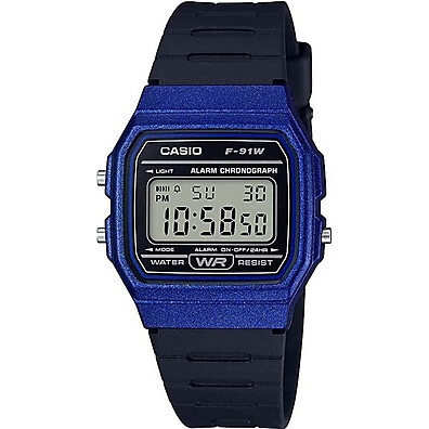 Casio F-91WM-2ADF: O Relógio Digital Azul Icônico