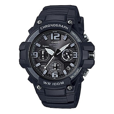 Casio MCW-100H-1A3VDF: O Cronógrafo Masculino Ideal