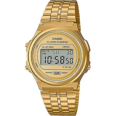 Casio Vintage A171WEG-9ADF: O Dourado que Nunca Sai de Moda