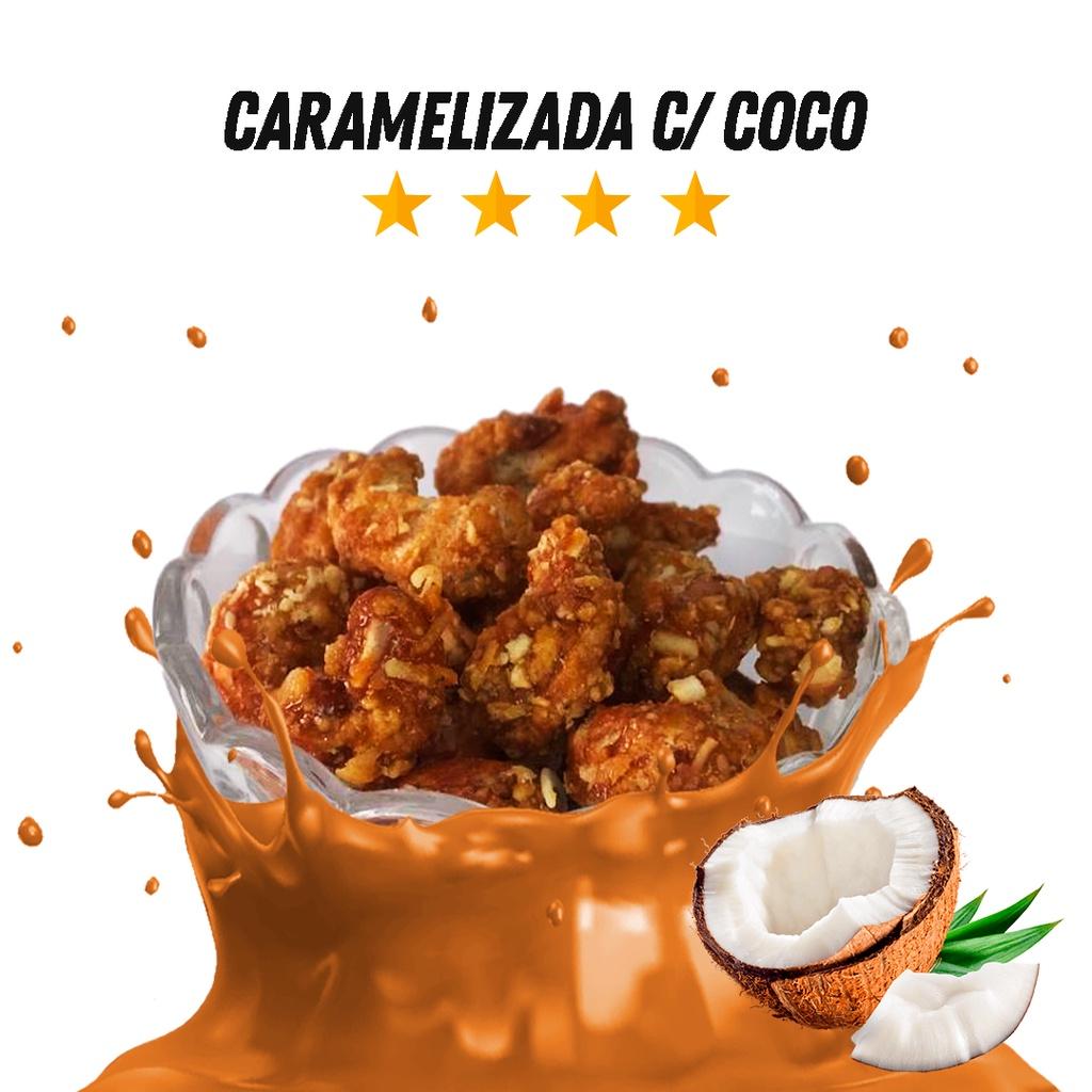 Castanha de Caju Caramelizada com Coco 500g