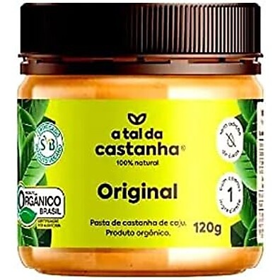 Pasta de Castanha Original 120g: Sabor Puro e Nutrição