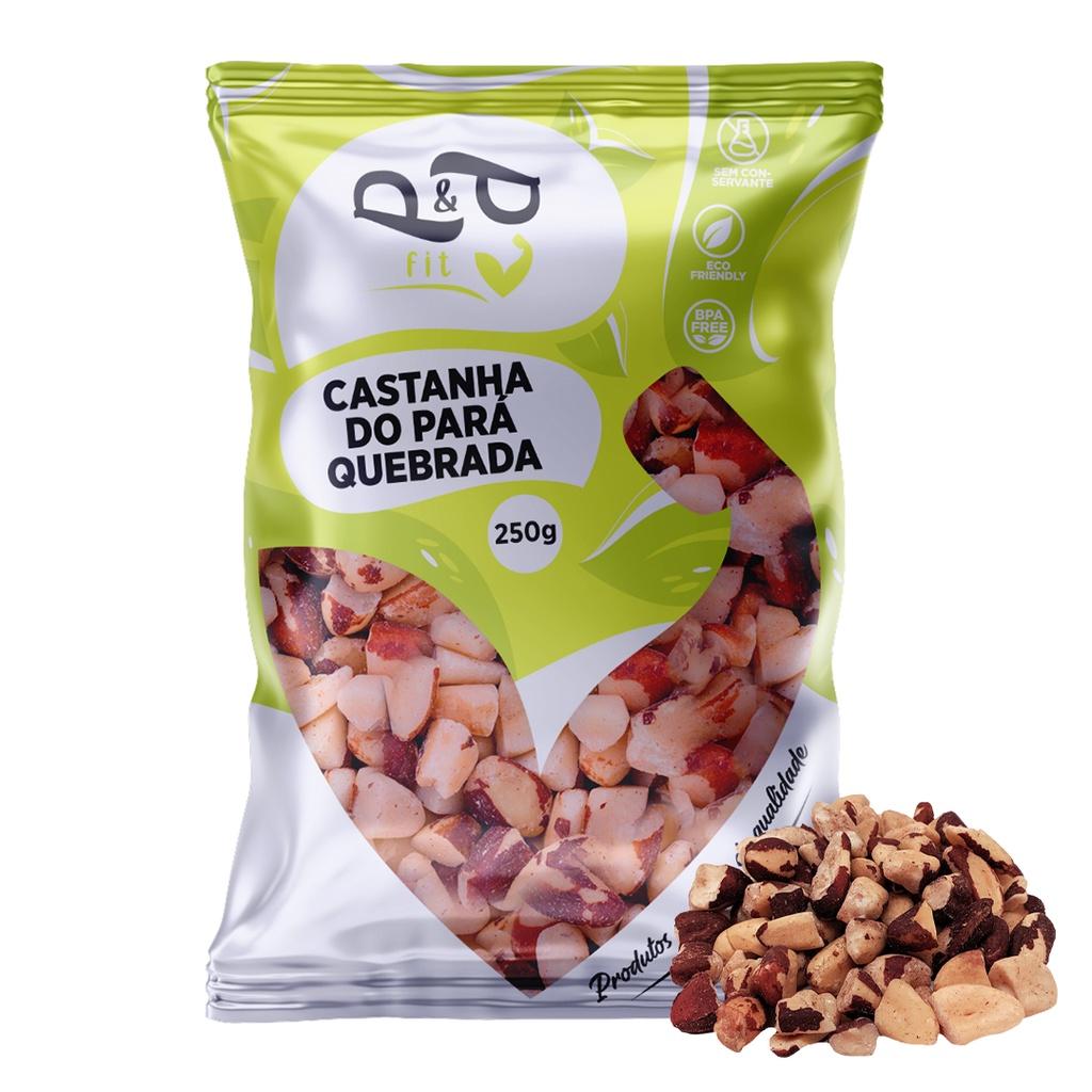 Castanha do Pará Quebrada: Saúde e Sabor em 250g