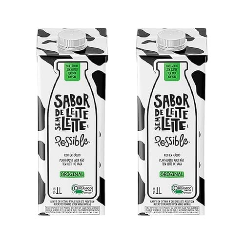 Kit 2X: Leite Vegetal de Castanha de Caju Original Orgânico Possible 1L
