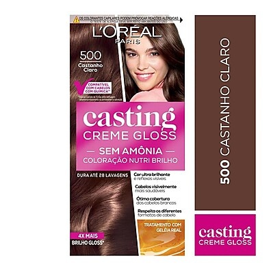 Casting Creme Gloss: Castanho Claro Radiante