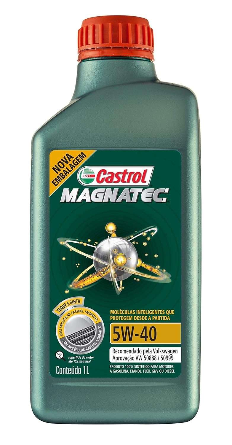 Óleo de Motor 5W40 508 88 Castrol Magnatec Profissional 100% Sintético - API, ACEA A3/B4, VW TSI e TotalFlex