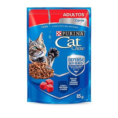 Cat Chow Sachê: A Refeição Irresistível para seu Gato!