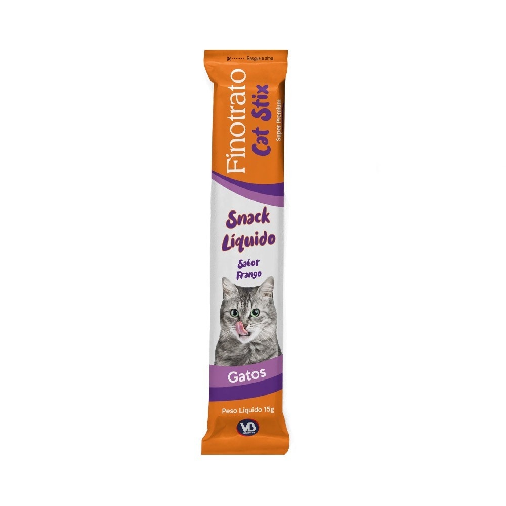 Cat Stix Finotrato: Petisco Irresistível para Gatos!