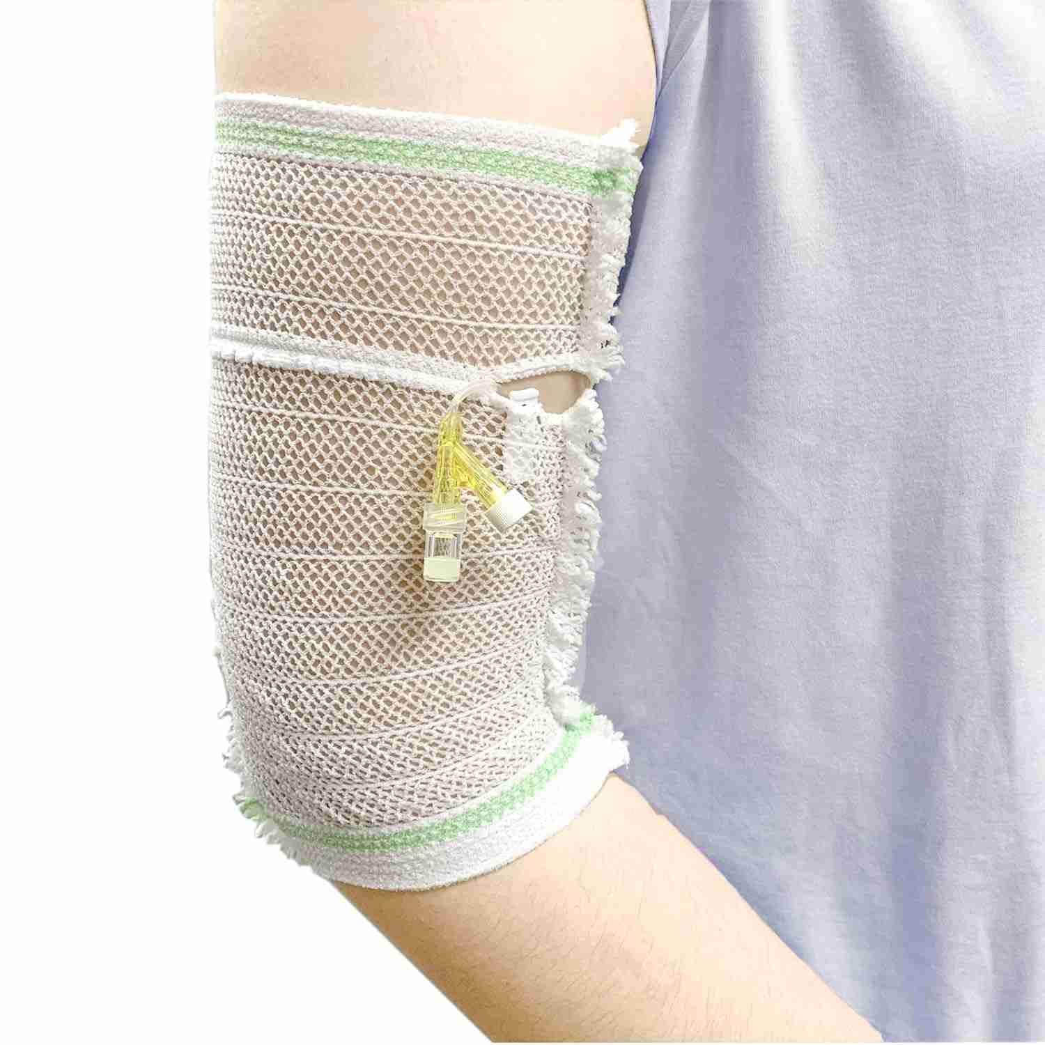 Manga de Cobertura para Cateter PICC - Protetor Respirável e Confortável para Bebês e Crianças