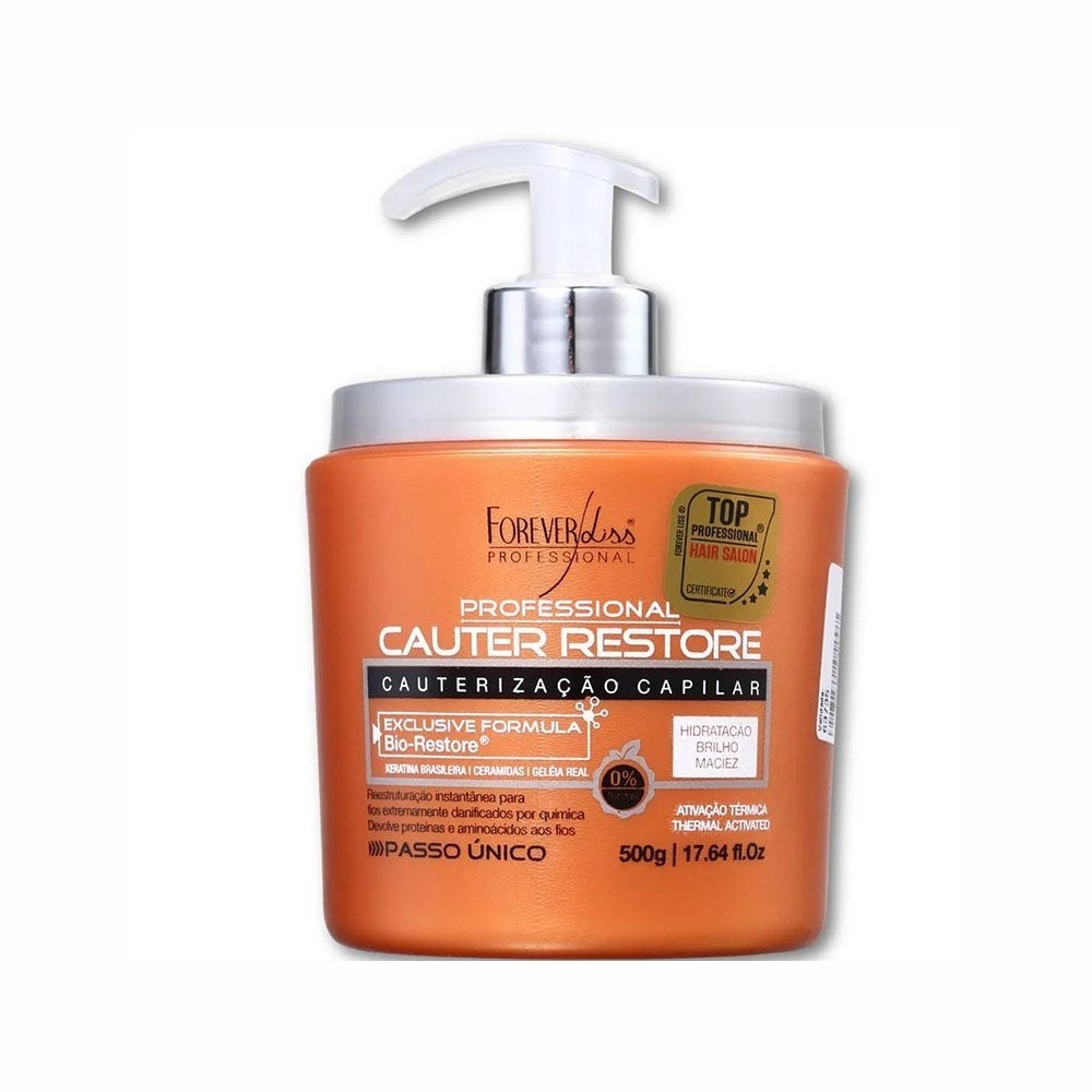 Cauterização Restore Forever Liss: Reconstrução Capilar