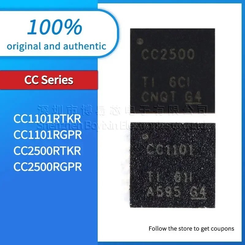 CC1101/CC2500: Rádio Transceptor Robusto