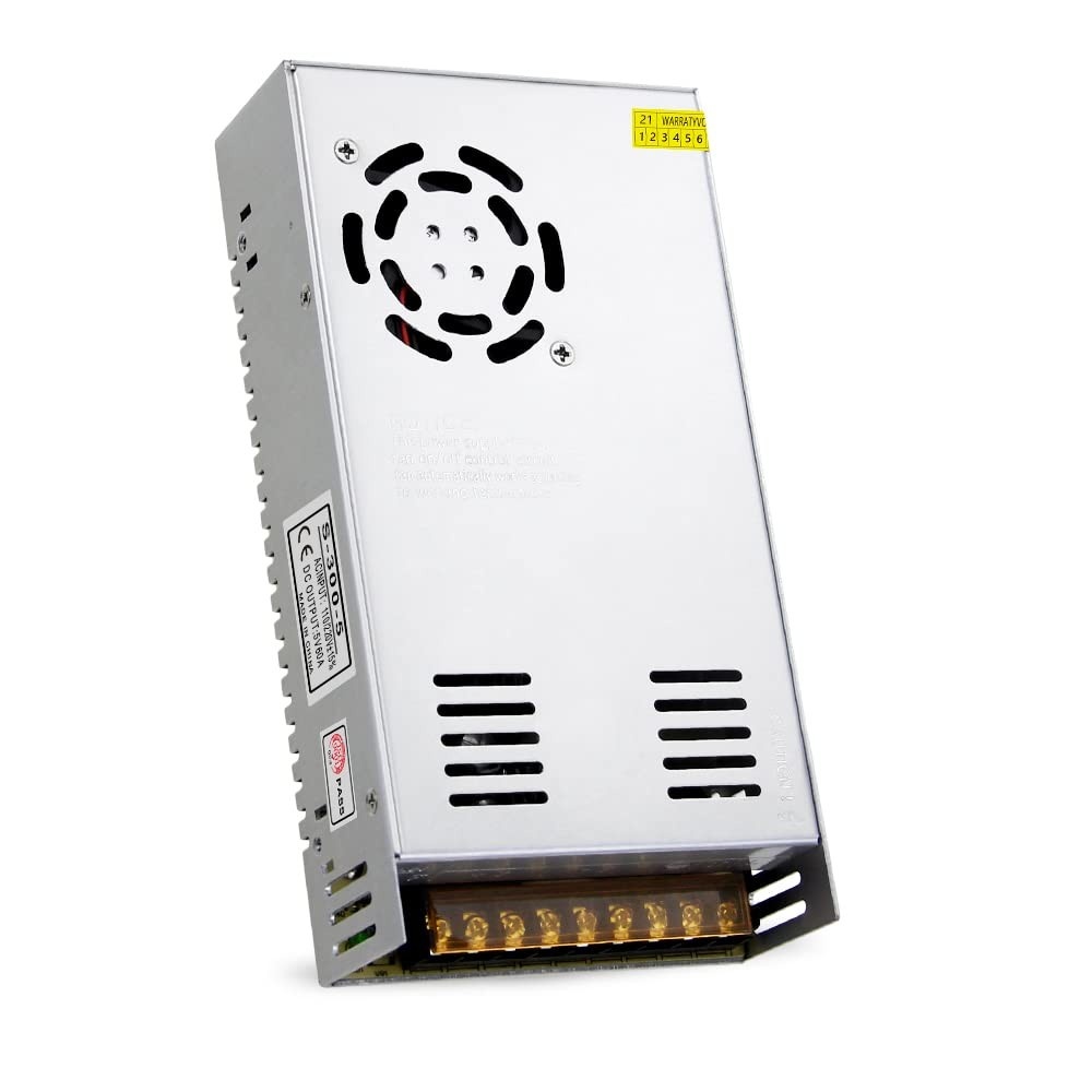 Fonte de Alimentação 5V 70A 350W Aclorol: Potência Universal para seus Projetos LED, CCTV e Mais!