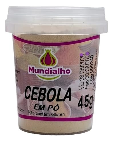 Cebola Em Pó Mundialho 45g