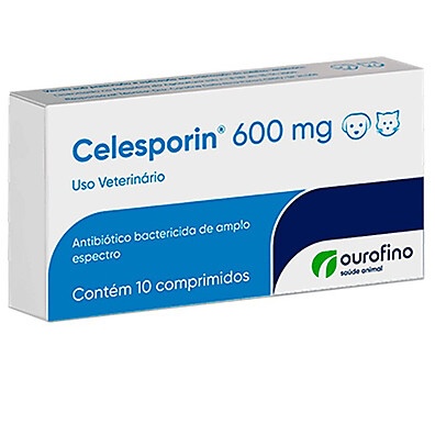 Celesporin 600mg: Antibiótico para Cães e Gatos