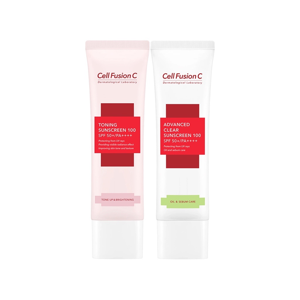 Cell Fusion C Sunscreen: Proteção UV e Tonalidade