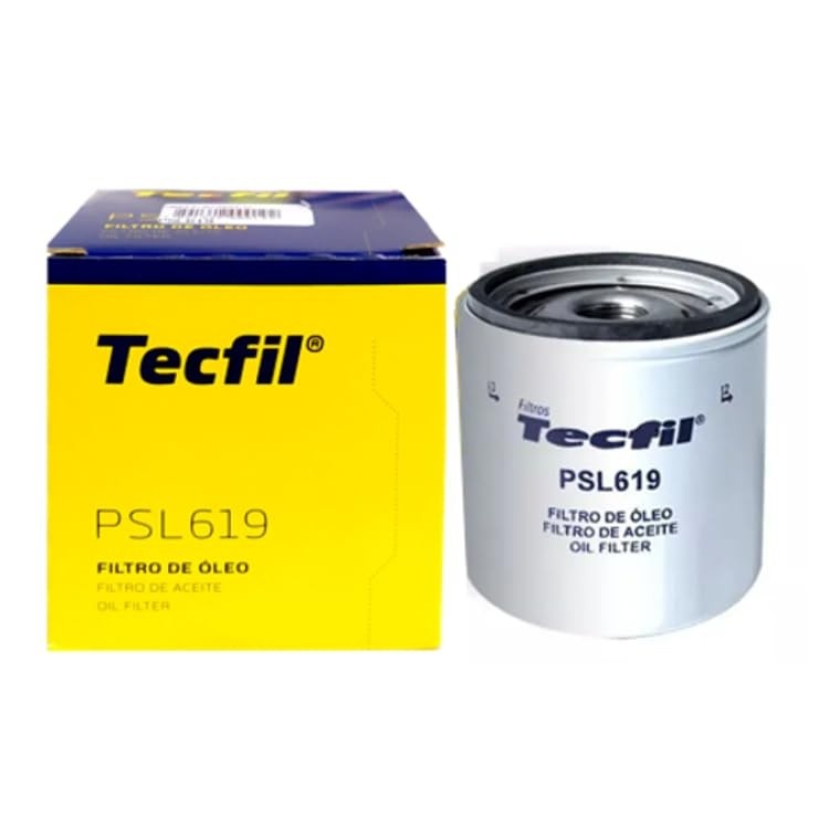 Filtro de Óleo Tecfil PSL619: Proteção Essencial para GM Onix, Prisma, Celta e Mais!