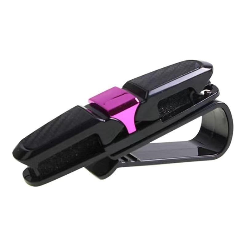 Porta Óculos e Suporte Veicular Karbox Rosa: Seu Celular e Óculos Sempre à Mão no Carro!