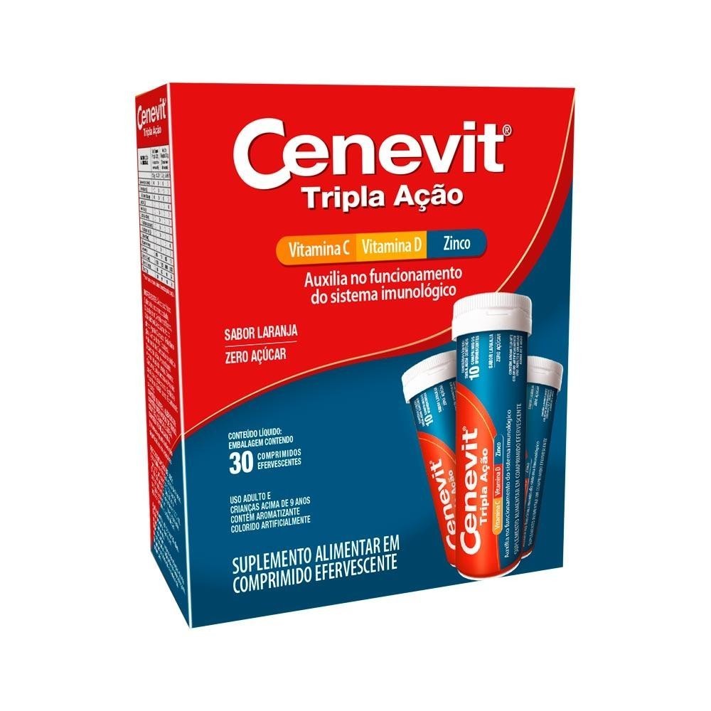Cenevit Tripla Ação: Imunidade Reforçada!