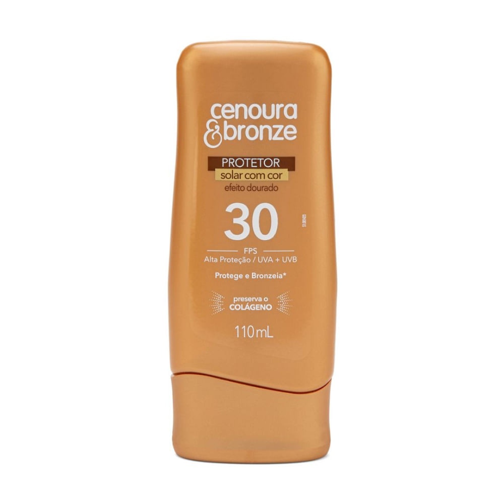 Cenoura & Bronze: Proteção e Bronzeado Dourado FPS 30