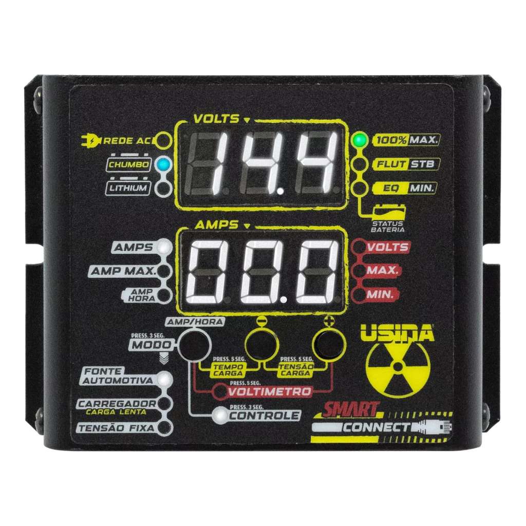 Central de Controle Fonte Smart Connect: Monitoramento Total de Baterias