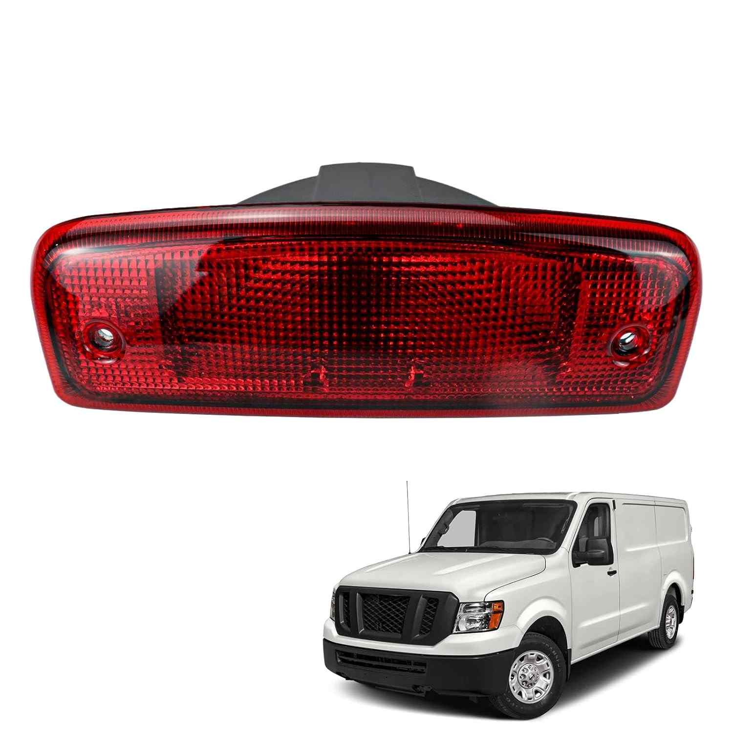 Luz de Freio Central Alta para Nissan NV1500/2500/3500 (2012-2021) - Segurança e Estilo