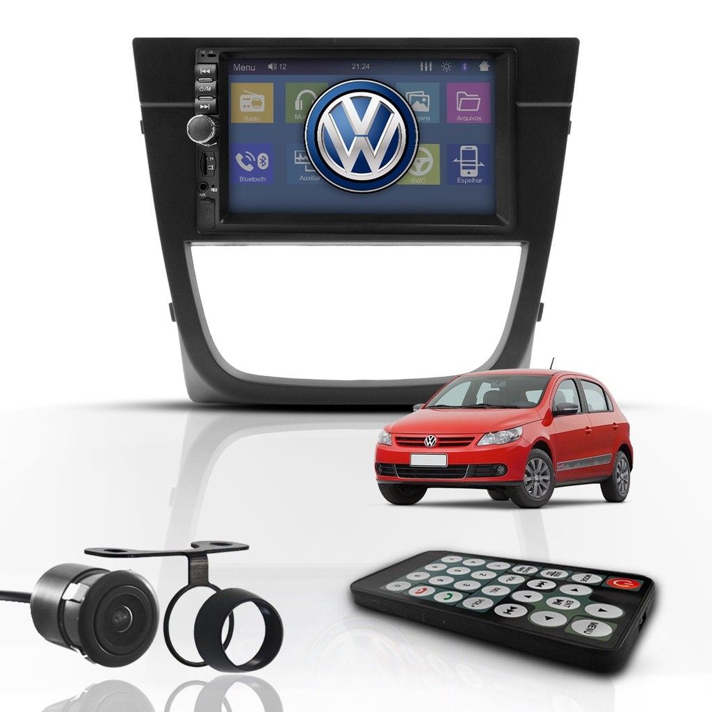 Central Multimídia 2 Din MP5: Upgrade para seu Gol G5!