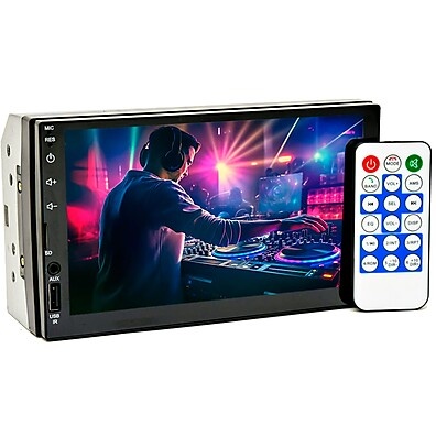 Central Multimídia 7" H-Tech HT-3000: Som e Imagem!