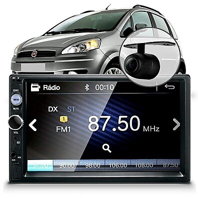 Central Multimídia MP5 Fiat Idea: Tela Touch e Espelhamento