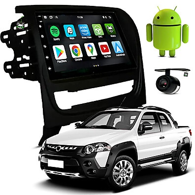 Central Multimídia Strada 2012-2016: Android 7"