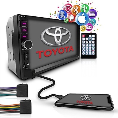 Central Multimídia Toyota: Espelhamento Android/iOS