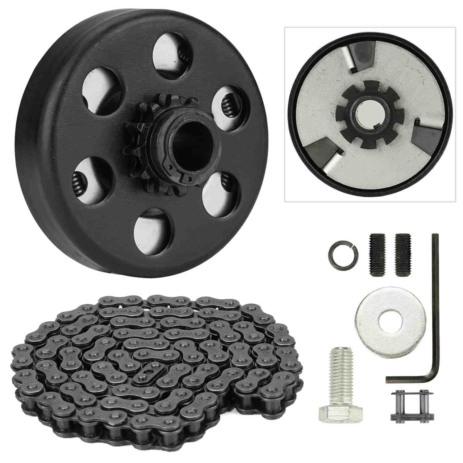 Embreagem Centrífuga Go Kart 3/4" 12T - Potencialize seu Motor Honda GX e Clones!